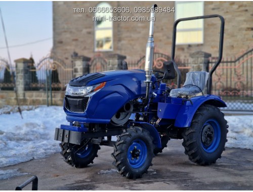 Міні-трактор Булат Т-25 Master 3T на широких шинах (з плугом, фрезою та передньою гідравлікою) Міні-трактор Булат Т-25 Master 3T на широких шинах (з плугом, фрезою та передньою гідравлікою)